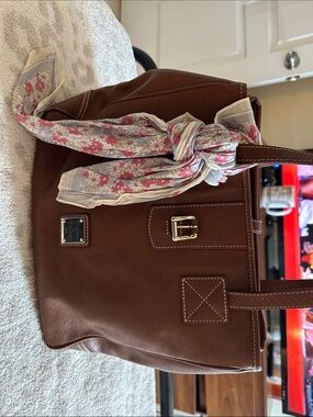 Dooney & Bourke Leather Buckle Tote circa 2014
- J1701470